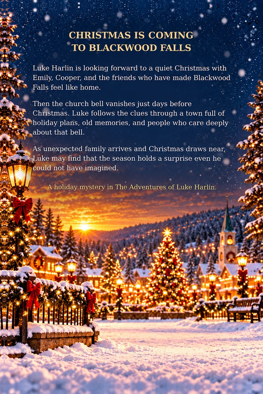 A Silent Night in Blackwood Falls β The Adventures of Luke Harlin β Book 3
